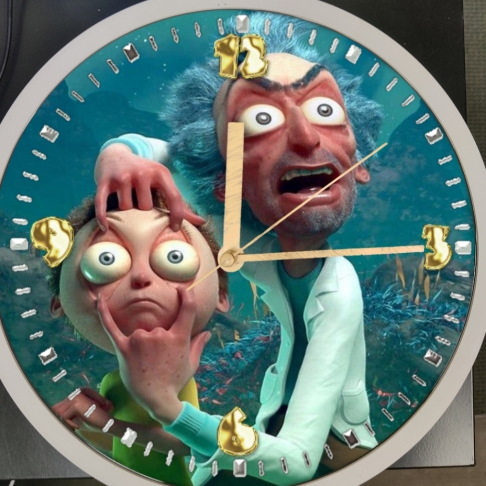 Cartoon clock - Picture 4 of 4